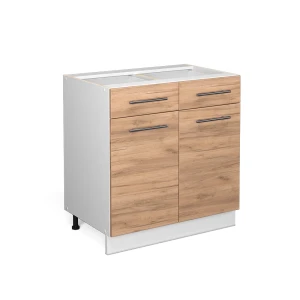 Køkkenskab Fame-Line Gold power oak 80 cm uden bordplade Vicco