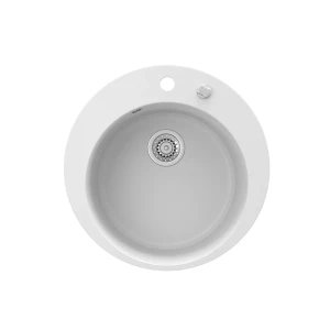 Vask  Hvid 50.5 x 50.5 cm Rund Bergström