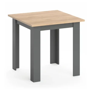 Spisebord Karlos Gold power oak 80 x 80 cm Vicco