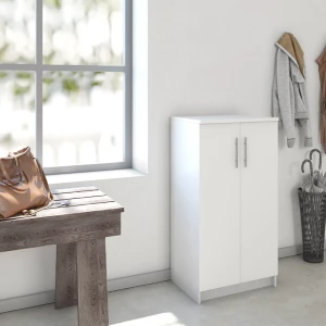 Schuhschrank Dalia Weiß 56 x 108 cm livinity®