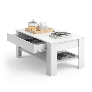 Sofabord Milan Hvid 92.2 x 65 cm Vicco