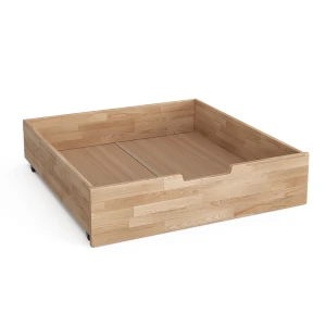 Rullende skuffe Teddy Naturligt træ 92 x 89 cm Vitalispa