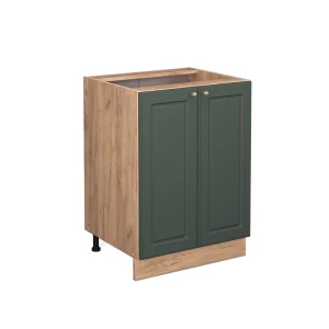 Køkkenskab Fame-Line Grøn guld Country 60 cm uden bordplade Vicco