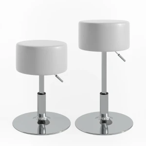 Skammel Design Hvid 33.5 x 67 cm til toiletbord Vicco