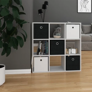 Raumteiler Hylda Weiß 82.8 x 82.8 cm livinity®