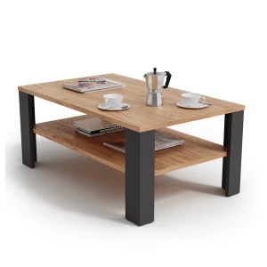 Sofabord  Antracit 100 x 60 cm Vicco