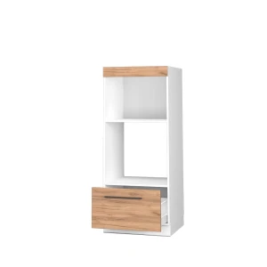 Mikrowellenschrank Fame-Line Goldkraft Eiche 60 cm offen livinity®