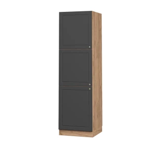 Komfurindbygningsskab Fame-Line Antracit-guld 60 cm Vicco