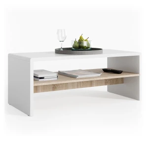 Sofabord  Hvid/Sonoma 99.6 x 39.8 cm Vicco