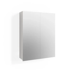Badeværelsesskab med spejl Fredd Hvid højglans 60 x 77 cm Vicco