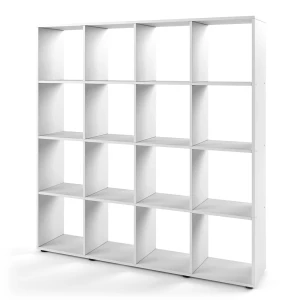 Rumdivider Karree Hvid 138.5 x 142.5 cm Vicco