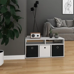 Raumteiler Hylda Weiß 84.4 x 39 cm livinity®