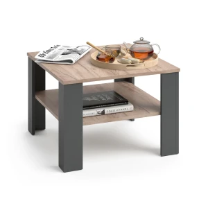 Sofabord Homer Antracit 60 x 60 cm Vicco