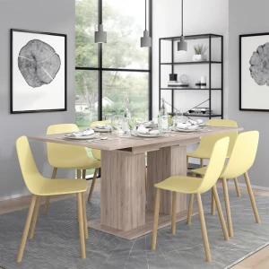 Esstisch Dix Sonoma 140-180 x 90 cm livinity®