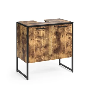 Vaskeskab Fyrk Antik træ 60 x 60 cm Vicco
