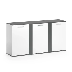 Sideboard Novelli Antracit 40 x 80 cm med døre Vicco