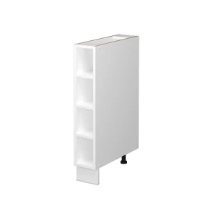 Küchenregal Fame-Line Weiß 15 cm ohne Arbeitsplatte livinity®