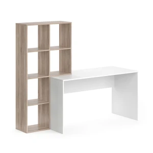 Skrivebord Mara Hvid/Sonoma 166.8 x 59 cm Vicco