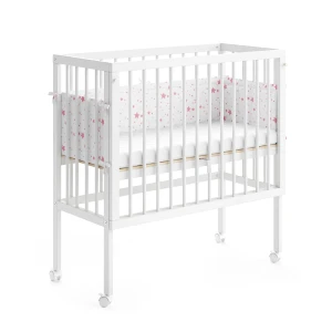 Babyseng Sophie Hvid 94 x 42.5 cm 2 sideskinner Vitalispa