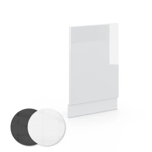 Frontblende Fame-Line Weiß Hochglanz 45 cm ohne Arbeitsplatte livinity®