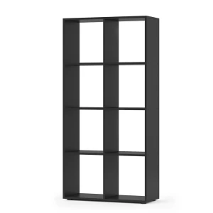 Rumdivider Scutum Sort 143 x 72 cm Vicco