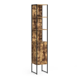 Badeværelsesskab Fyrk Antik træ 33 x 185 cm Vicco