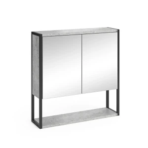 Armoire de toilette Fyrk Béton 60x60.6cm Vicco