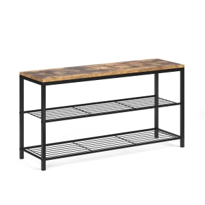 Skobænk Fyrk Antik træ 100 x 51.5 cm Vicco