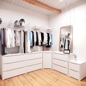 Kommode Ruben Weiß 78 x 76.6 cm livinity®