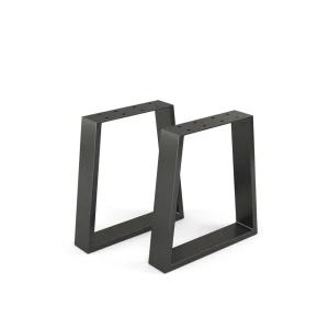 Bordben  Sort 40 x 42 cm Trapezformet Vicco