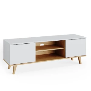 Lavt skab Nautica Hvid 138 x 49 cm Vicco