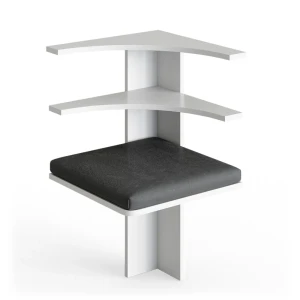 Spisestue-hjørnebænk Roman Hvid 43.5 x 43.5 cm Vicco