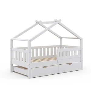 Husseng Design Hvid 80x160 cm med gæsteseng Vitalispa