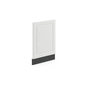 Frontblende R-Line Weiß Landhaus 45 cm ohne Arbeitsplatte Vicco