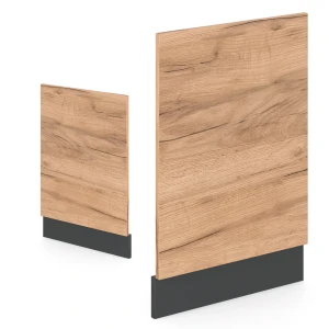 Frontblende R-Line Goldkraft Eiche 45 cm ohne Arbeitsplatte livinity®