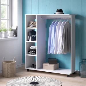 Garderobe Cosmo Weiß 110 x 129.4 cm livinity®