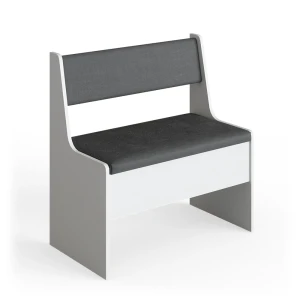 Spisestue-hjørnebænk Roman Hvid 41.5 x 76.6 cm Vicco