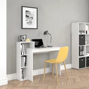 Schreibtisch Leo Weiß 110 x 40 cm livinity®