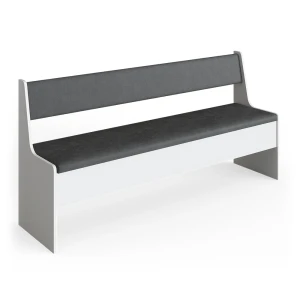 Spisestue-hjørnebænk Roman Hvid 41.5 x 166.6 cm Vicco