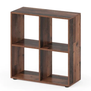 Scaffale Tetra Legno antico 72.6 x 72 cm Vicco