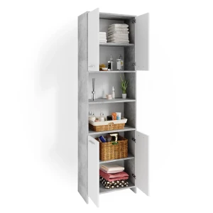 Badeværelsesskab Maris Beton 56.1 x 190 cm Vicco