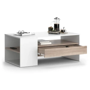 Sofabord Fabien Hvid 110 x 60 cm Vicco