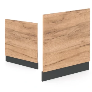 Frontblende R-Line Goldkraft Eiche 60 cm ohne Arbeitsplatte livinity®
