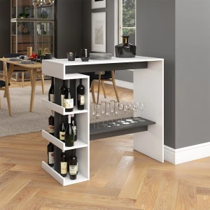 Bartisch Dana Weiß 108 x 50 cm livinity®