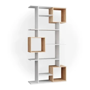 Rumdivider Cube Hvid/Sonoma 92 x 187.7 cm Vicco