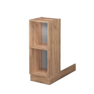 Kücheninsel Fame-Line Goldkraft Eiche 30 cm ohne Arbeitsplatte livinity®
