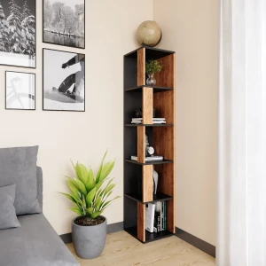 Eckregal Lio Goldkraft Eiche 33.3 x 162.2 cm livinity®