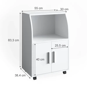 Rollcontainer Elio Weiß 55 x 83.8 cm Vicco