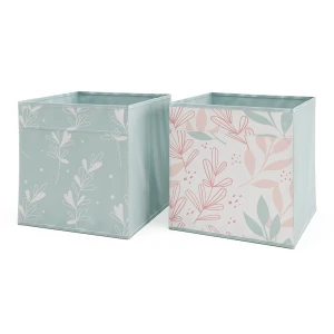 Foldningsboks  Turkis 30 x 30 cm Sæt med 2 stk. Vicco
