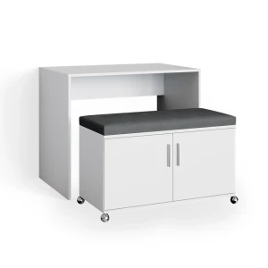 Skrivebord Flona Hvid 93.2 cm Vicco